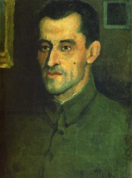 Kazimir Malevich : Portrait of V.A.Pavlov